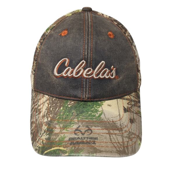 Cabela's Strapback Baseball Cap Multicolor One Size Adjustable Camouflage - Picture 1 of 9